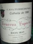 FERREIRINHA RESERVA ESPECIAL 1986