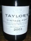 TAYLOR'S VINTAGE 2003