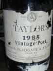 TAYLOR`S  VINTAGE  1985